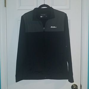 Black Eddie Bauer Lightweight Full-Zip Jacket